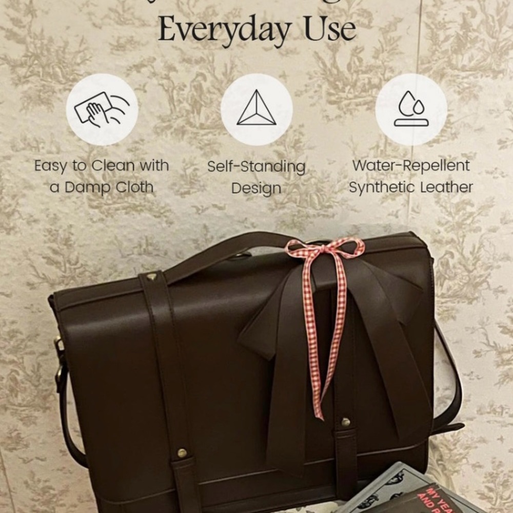 Elegant Brown Women's Backpack